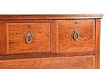 EDWARDIAN INLAID MAHOGANY CHEST OF DRAWERS at Ross's Online Art Auctions