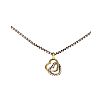 DAVID YURMAN STERLING SILVER & 18CT GOLD NECKLACE at Ross's Online Art Auctions