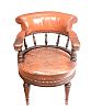 IMPORTANT TITANIC LEATHER CAPTAIN'S CHAIR at Ross's Online Art Auctions