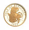 THE ROYAL TUDOR BEASTS 2023 1/4 OUNCE GOLD PROOF COIN at Ross's Online Art Auctions