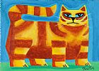 GINGER THE CAT by Graham Knuttel at Ross's Online Art Auctions