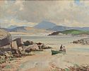 ON SHEEPHAVEN BAY, DONEGAL by Maurice Canning Wilks ARHA RUA at Ross's Online Art Auctions