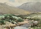 RIVER IN THE MOURNES by Frank McKelvey RHA RUA at Ross's Online Art Auctions