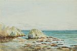 ROCKY FORESHORE by Irish School at Ross's Online Art Auctions