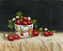 FRESH STRAWBERRIES by Barry Williamson at Ross's Online Art Auctions