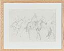 HORSES EXERCISING by Basil Blackshaw HRHA HRUA at Ross's Online Art Auctions