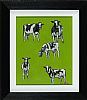COWS GRAZING IN THEIR FIELD by Dan Darcy at Ross's Online Art Auctions