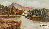THE BALLYNAHINCH RIVER CONNEMARA by James McDonald at Ross's Online Art Auctions