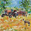 DONEGAL HARVEST by Sean Lorinyenko at Ross's Online Art Auctions