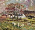 HILL'S FARM, BANBRIDGE by Elizabeth Bambrick at Ross's Online Art Auctions