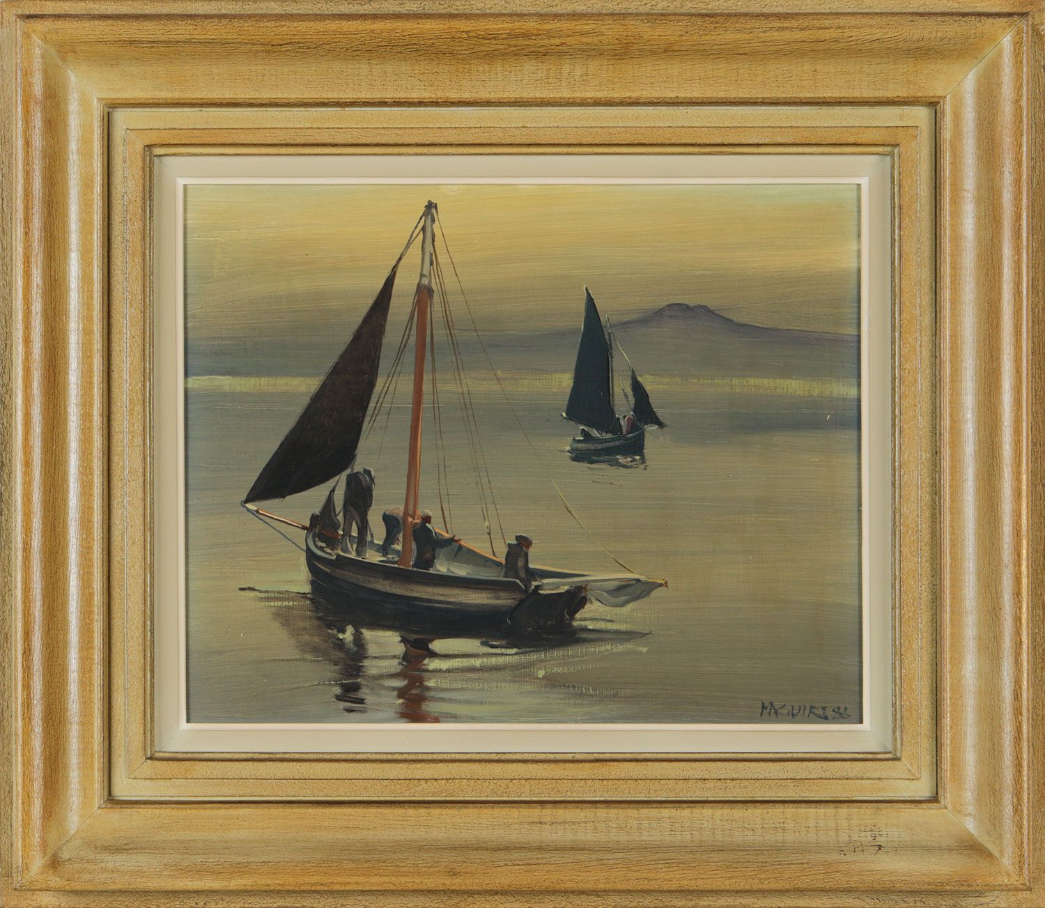 PUCAN CLOCHNARON by Cecil Maguire RUA at Ross's Online Art Auctions