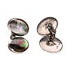 STERLING SILVER PEARL CUFFLINKS at Ross's Online Art Auctions