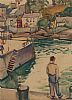 ARDGLASS HARBOUR by Olive Henry RUA at Ross's Online Art Auctions