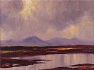 BOGLANDS BY THE LOUGH by John J. at Ross's Online Art Auctions