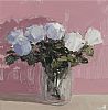 WHITE FLOWERS by Vivek Mandalia at Ross's Online Art Auctions