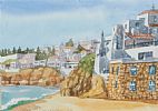 COAST OFF ALBUFEIRA by Joaquin Serrano at Ross's Online Art Auctions