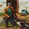 THE COLLIE by Donal McNaughton at Ross's Online Art Auctions