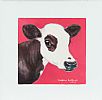 COW ON RED by Josephine Guilfoyle at Ross's Online Art Auctions