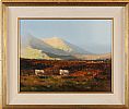 SHEEP GRAZING, DONEGAL by Paul Guilfoyle at Ross's Online Art Auctions