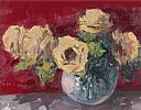 YELLOW ROSES by Vivek Mandalia at Ross's Online Art Auctions