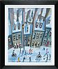 TALL CHIMNEYS SNOWSCENE by John Ormsby at Ross's Online Art Auctions