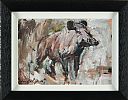 WILD PIG by Con Campbell at Ross's Online Art Auctions