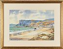 ON THE ANTRIM COAST by Martin Hasson at Ross's Online Art Auctions