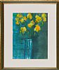 YELLOW IRISES by Harry C. Reid HRUA at Ross's Online Art Auctions
