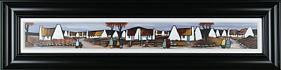 AN IRISH VILLAGE by Mary Lou at Ross's Online Art Auctions