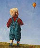 FLYING THE BALLOON by Eric McCully at Ross's Online Art Auctions