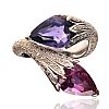 18CT WHITE GOLD COLOURED SAPPHIRE & DIAMOND RING at Ross's Online Art Auctions