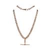 9CT ROSE GOLD ALBERT CHAIN at Ross's Online Art Auctions