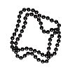 STRAND OF ONYX BEADS at Ross's Online Art Auctions