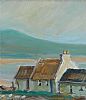 COTTAGE BY THE SEA by Irish School at Ross's Online Art Auctions