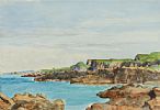 ROCKY COAST by Jose Irwin at Ross's Online Art Auctions