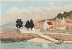 THE BOAT SLIPWAY by Jose Irwin at Ross's Online Art Auctions