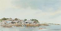 KILLYLEAGH HARBOUR by Tom Kerr at Ross's Online Art Auctions