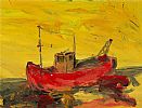 IN DRY DOCK by Harry C. Reid HRUA at Ross's Online Art Auctions