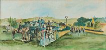 HORSE RACING by English School at Ross's Online Art Auctions
