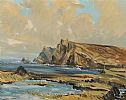 GLEN HEAD, COUNTY DONEGAL by Desmond Turner RUA at Ross's Online Art Auctions