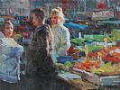 MOORE STREET, DUBLIN by Sunny Apinchapong Yang at Ross's Online Art Auctions