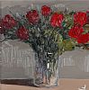 RED ROSES by Vivek Mandalia at Ross's Online Art Auctions
