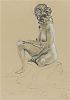 NUDE STUDY by Margaret Muller at Ross's Online Art Auctions