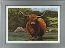 HIGHLAND COW by Keith Glasgow at Ross's Online Art Auctions