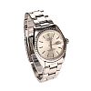 ROLEX OYSTER PERPETUAL DATEJUST STAINLESS STEEL GENT'S WRISTWATCH at Ross's Online Art Auctions