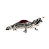 STERLING SILVER ALLIGATOR PIN CUSHION at Ross's Online Art Auctions