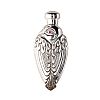SILVER RUBY PERFUME BOTTLE at Ross's Online Art Auctions