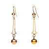 9CT GOLD EARRINGS at Ross's Online Art Auctions