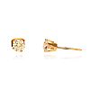 14CT GOLD DIAMOND STUD EARRINGS at Ross's Online Art Auctions