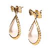 18CT GOLD PEARL EARRINGS at Ross's Online Art Auctions